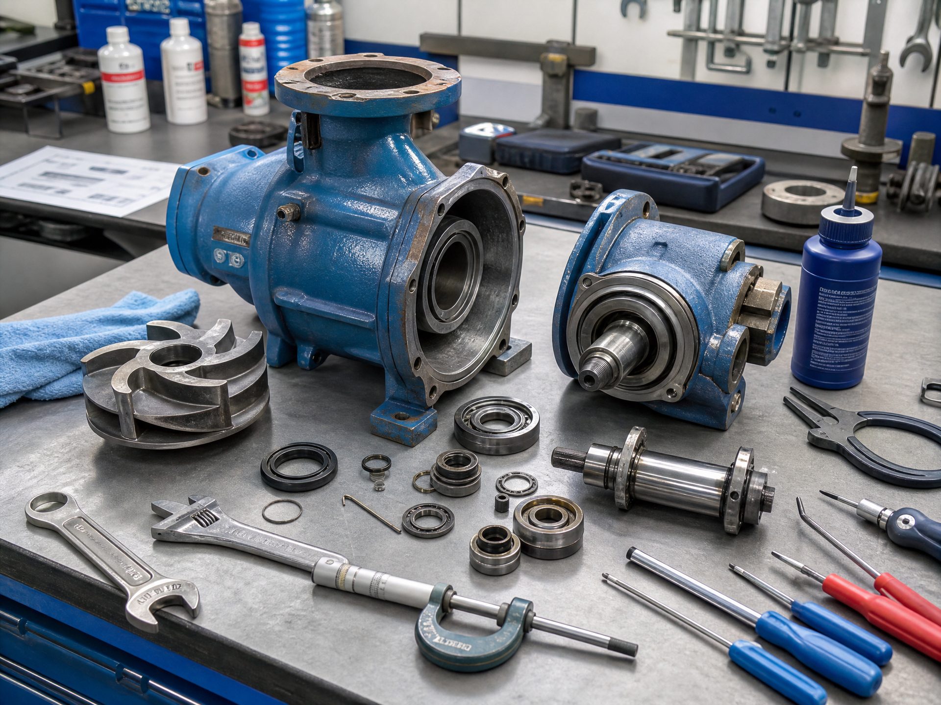 Pumpenreparatur – schnelle Hilfe für alle Fabrikate